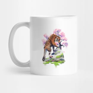 Lotus Tiger Mug